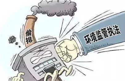 弄虛作假！某企廢氣收集管道“不連接”廢氣處理設(shè)施..